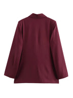 Blazer Outerwears Office Wear