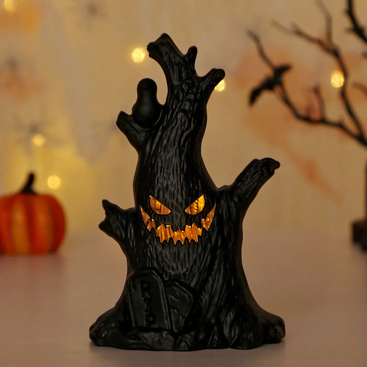 Halloween Decoration Ghost Tree Led Night