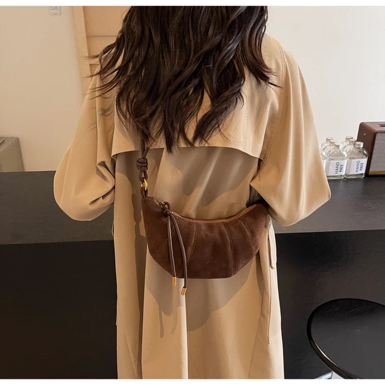 Velvet Shoulder Bag