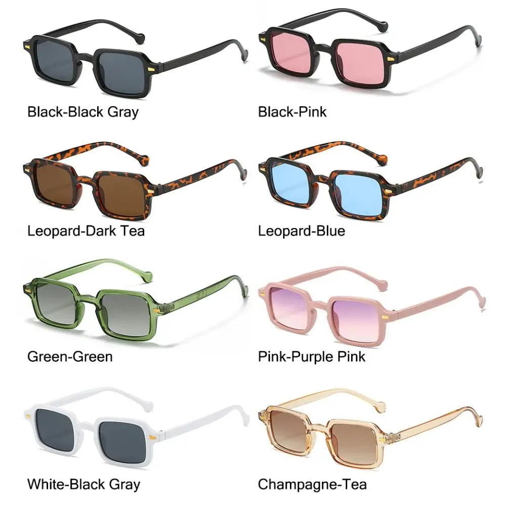 Square Sunglasses Women Anti-glare Retro
