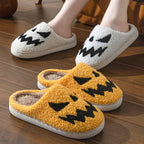Halloween Slippers Embroidered Indoor