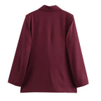Blazer Outerwears Office Wear