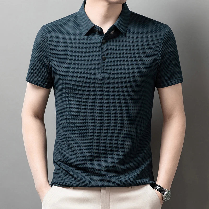 Business Casual Short Sleeved POLO Shirt