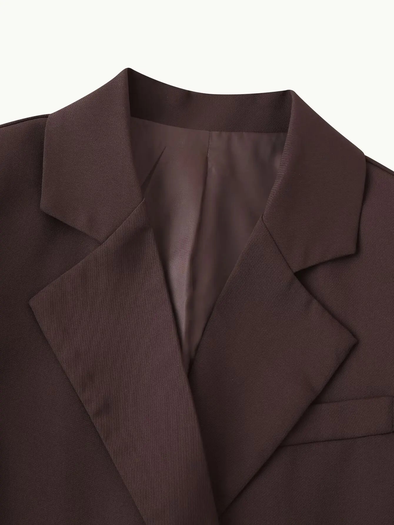 Blazer Lapel Slim Double