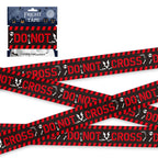 1PC Halloween Props Window Prop Warning line Plastic Skull