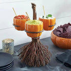 Halloween Pumpkin Snack Bowl Rack Fruit