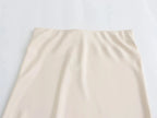 Long Skirt Classic Satin