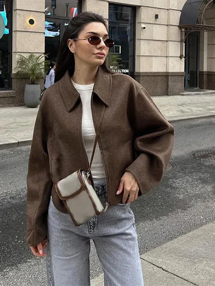 Jacket Brown Essence