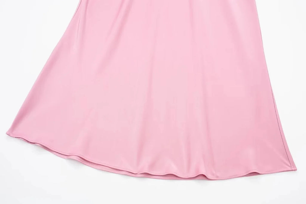 Long Skirt Classic Satin