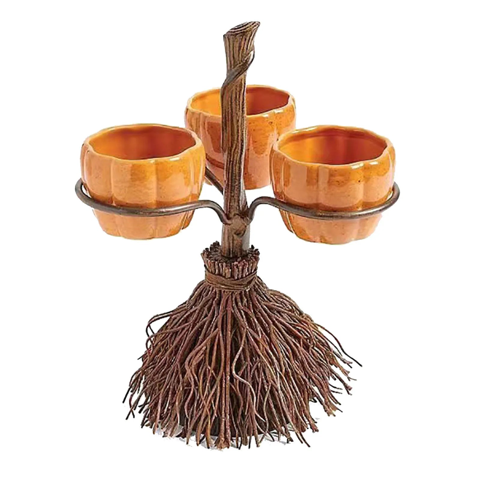 Halloween Pumpkin Snack Bowl Rack Fruit