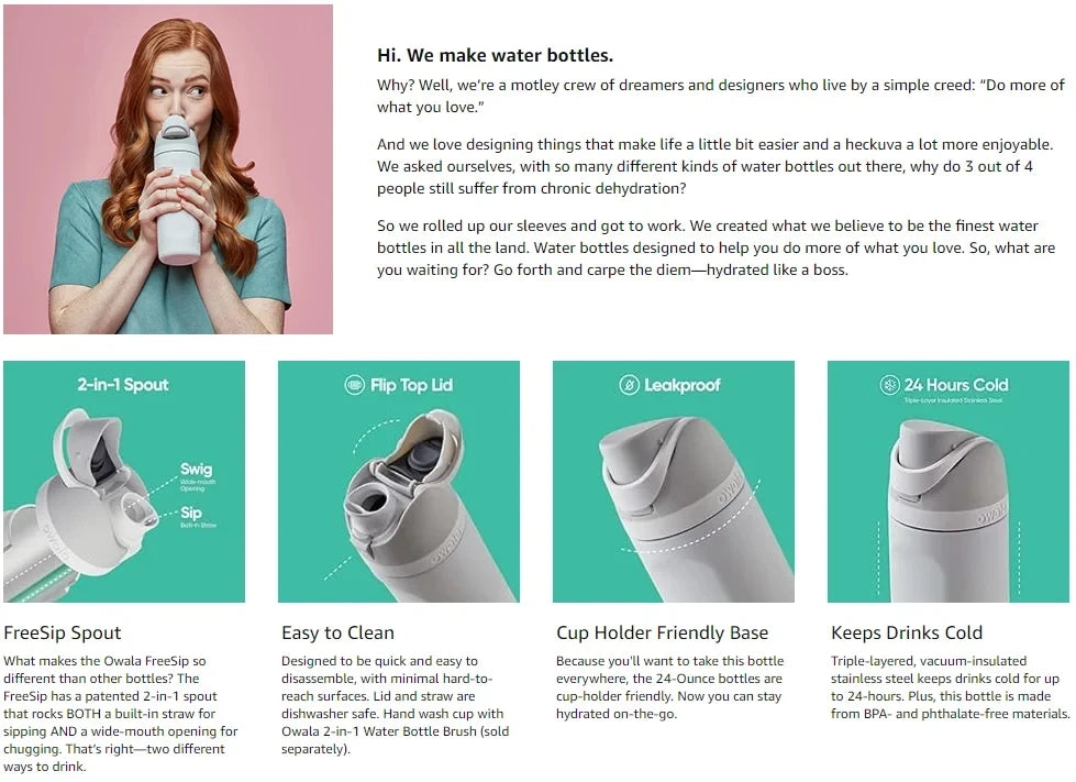 Stainless Steel Vacuum Insulated Sports Water Bottle