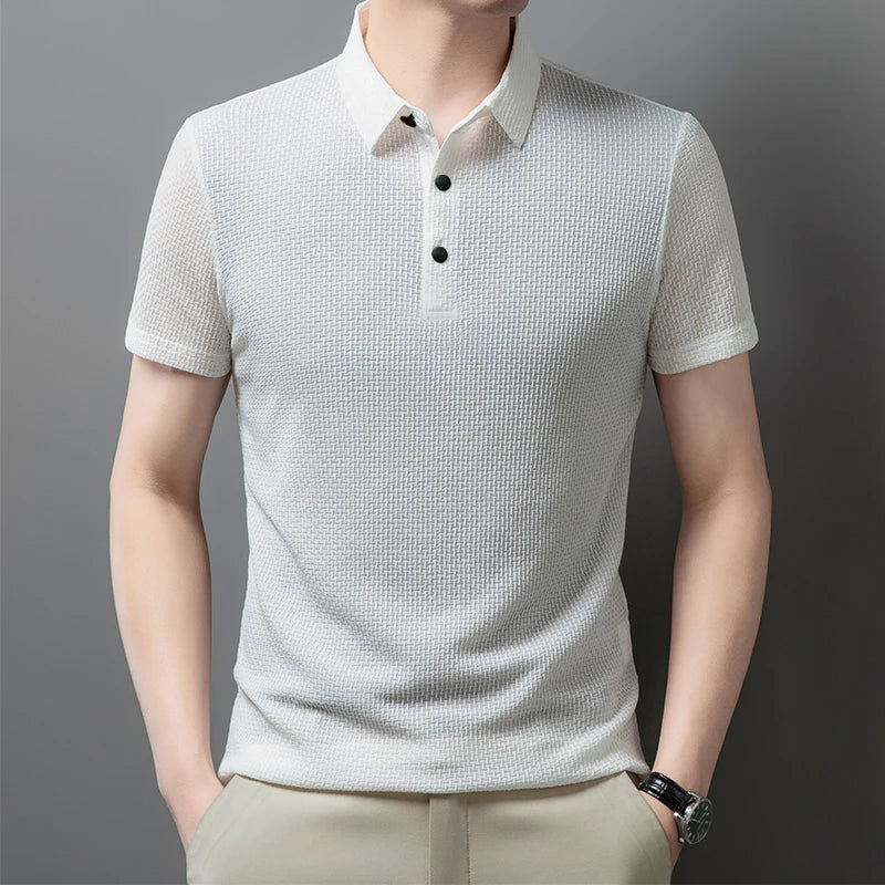 Business Casual Short Sleeved POLO Shirt