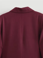 Blazer Outerwears Office Wear