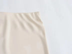 Long Skirt Classic Satin
