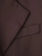 Blazer Lapel Slim Double