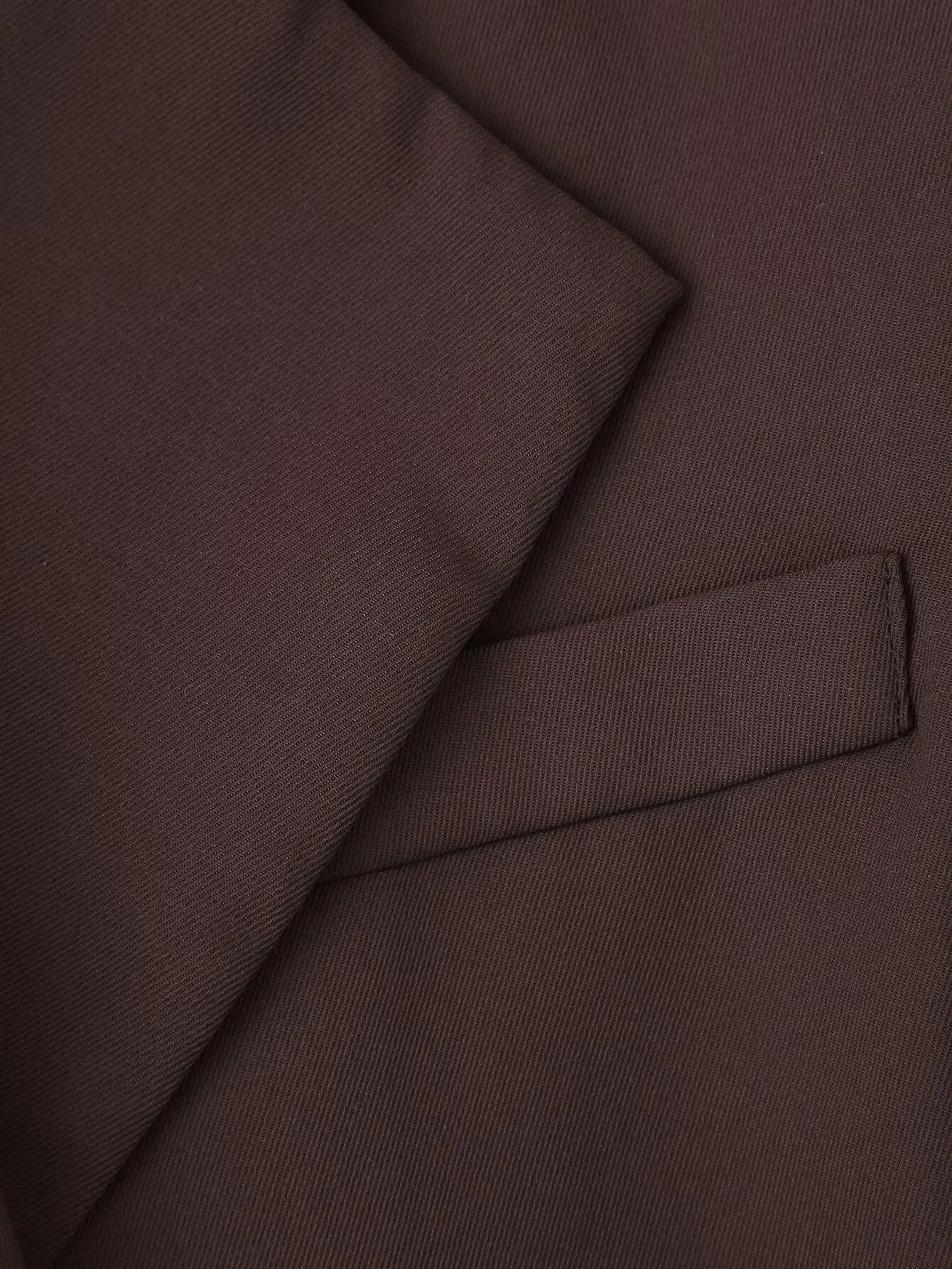 Blazer Lapel Slim Double