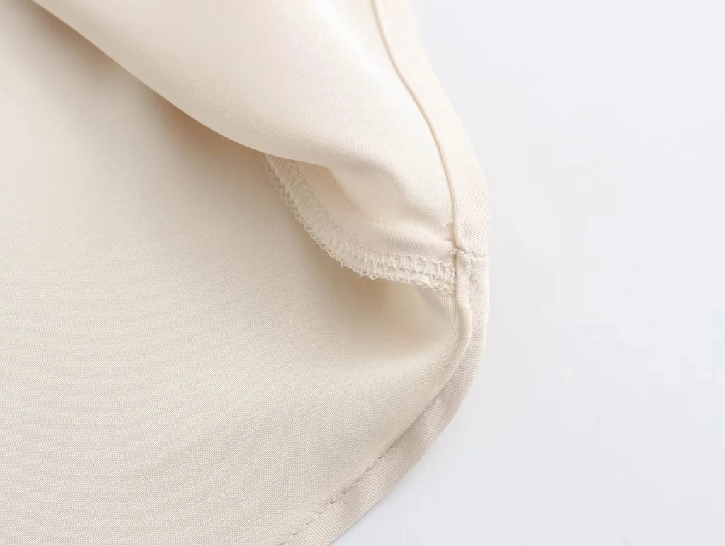 Long Skirt Classic Satin