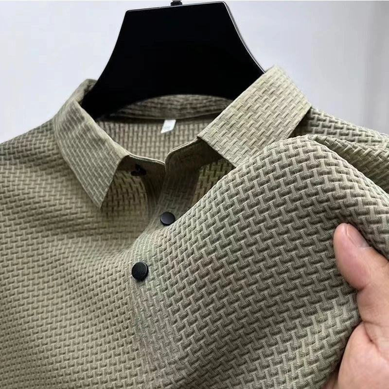 Business Casual Short Sleeved POLO Shirt