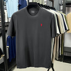 silky cotton breathable short sleeve T-shirt