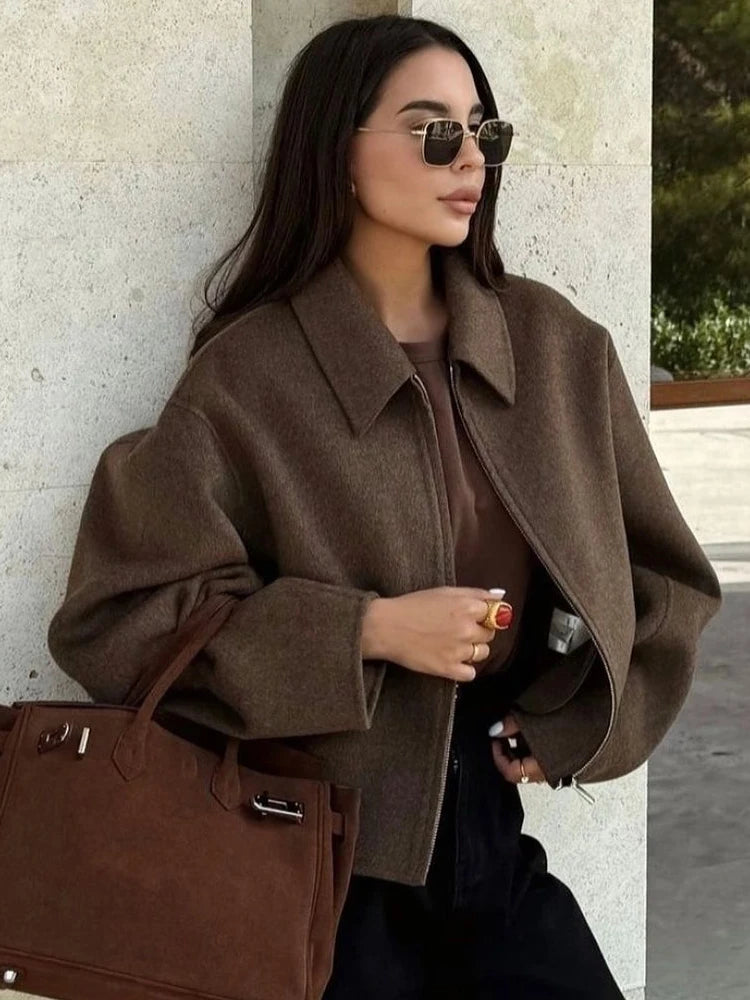 Jacket Brown Essence