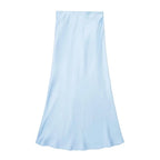 Long Skirt Classic Satin