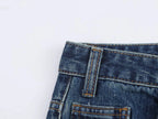 Straight Jeans Vintage Denim Pants