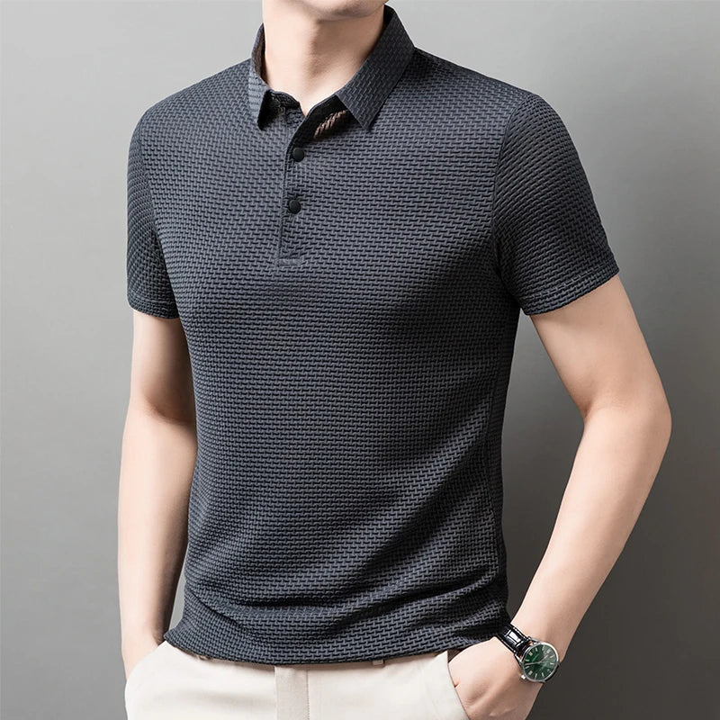 Business Casual Short Sleeved POLO Shirt