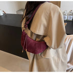 Velvet Shoulder Bag