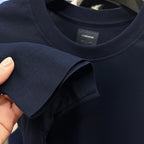 silky cotton breathable short sleeve T-shirt
