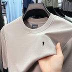 silky cotton breathable short sleeve T-shirt