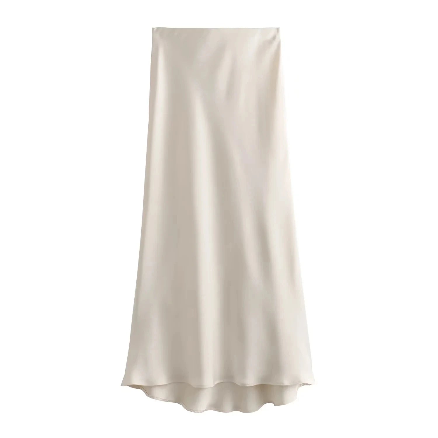 Long Skirt Classic Satin