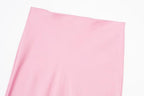 Long Skirt Classic Satin