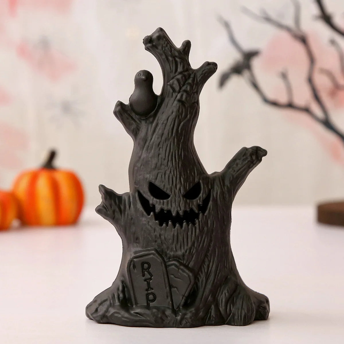Halloween Decoration Ghost Tree Led Night