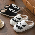 Halloween Slippers Embroidered Indoor