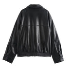Women's Jackets Faux Bomber