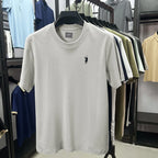 silky cotton breathable short sleeve T-shirt