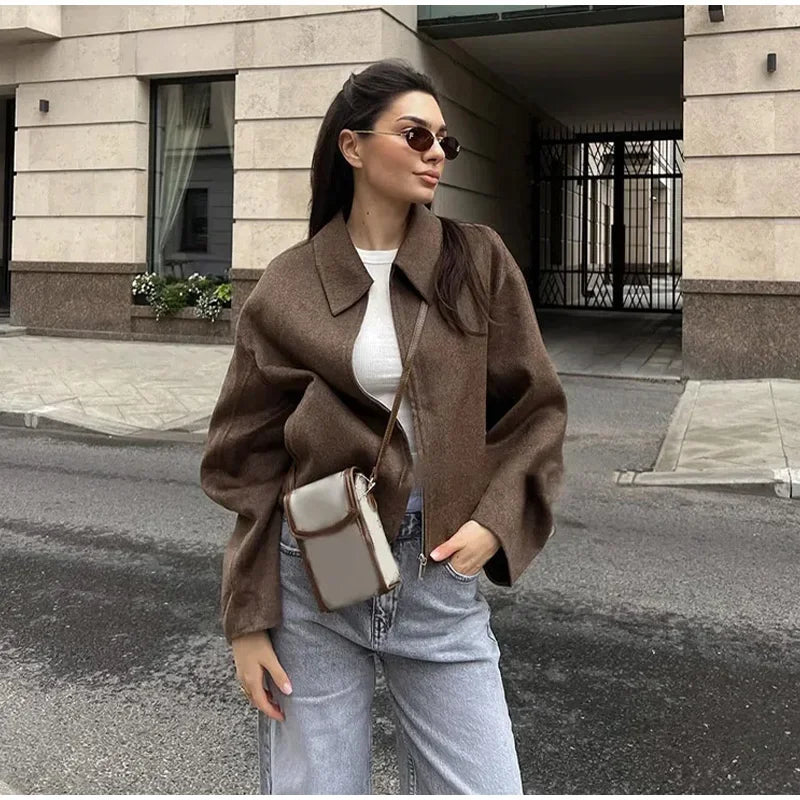 Jacket Brown Essence