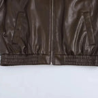 Women's Jackets Faux Bomber
