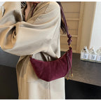 Velvet Shoulder Bag