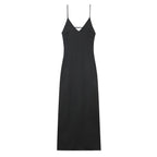 Satin Long Dress