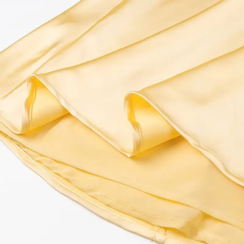 Satin Long Dress