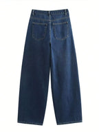 Straight Jeans Vintage Denim Pants