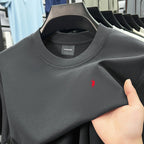 silky cotton breathable short sleeve T-shirt