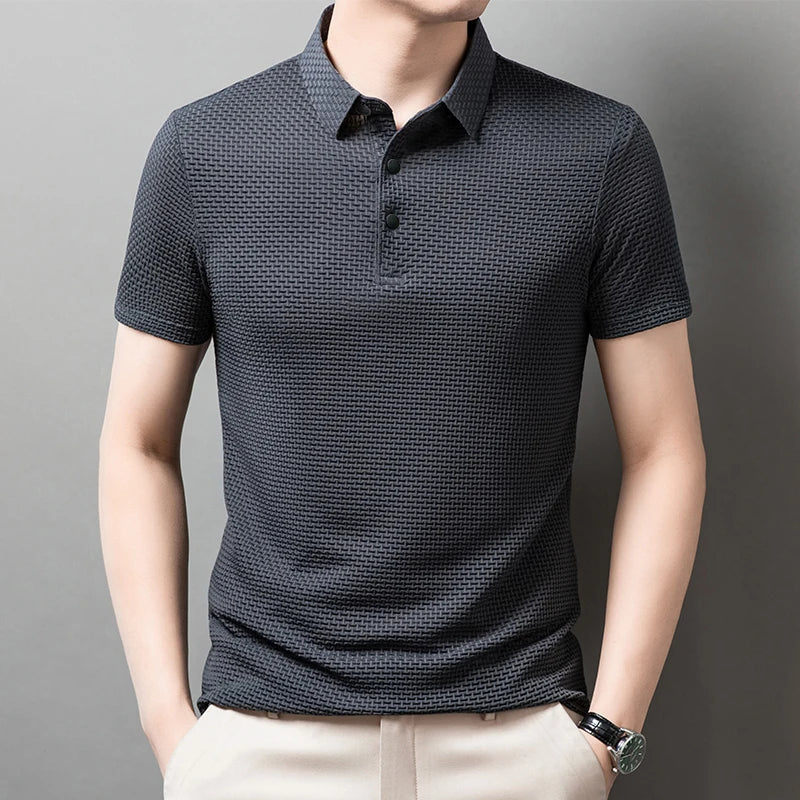 Business Casual Short Sleeved POLO Shirt