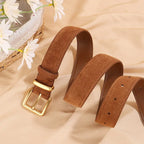 Suede Belt Dresses & Jeans Vintage