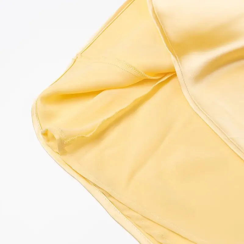 Satin Long Dress