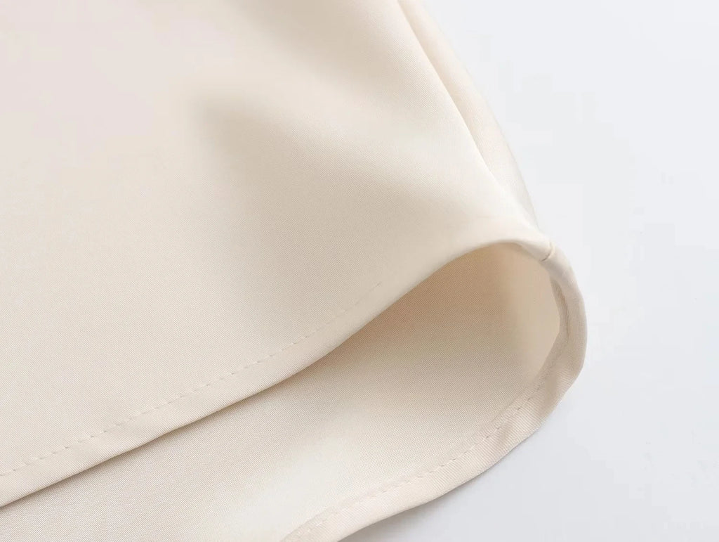 Long Skirt Classic Satin