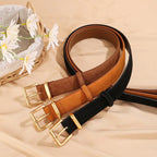 Suede Belt Dresses & Jeans Vintage