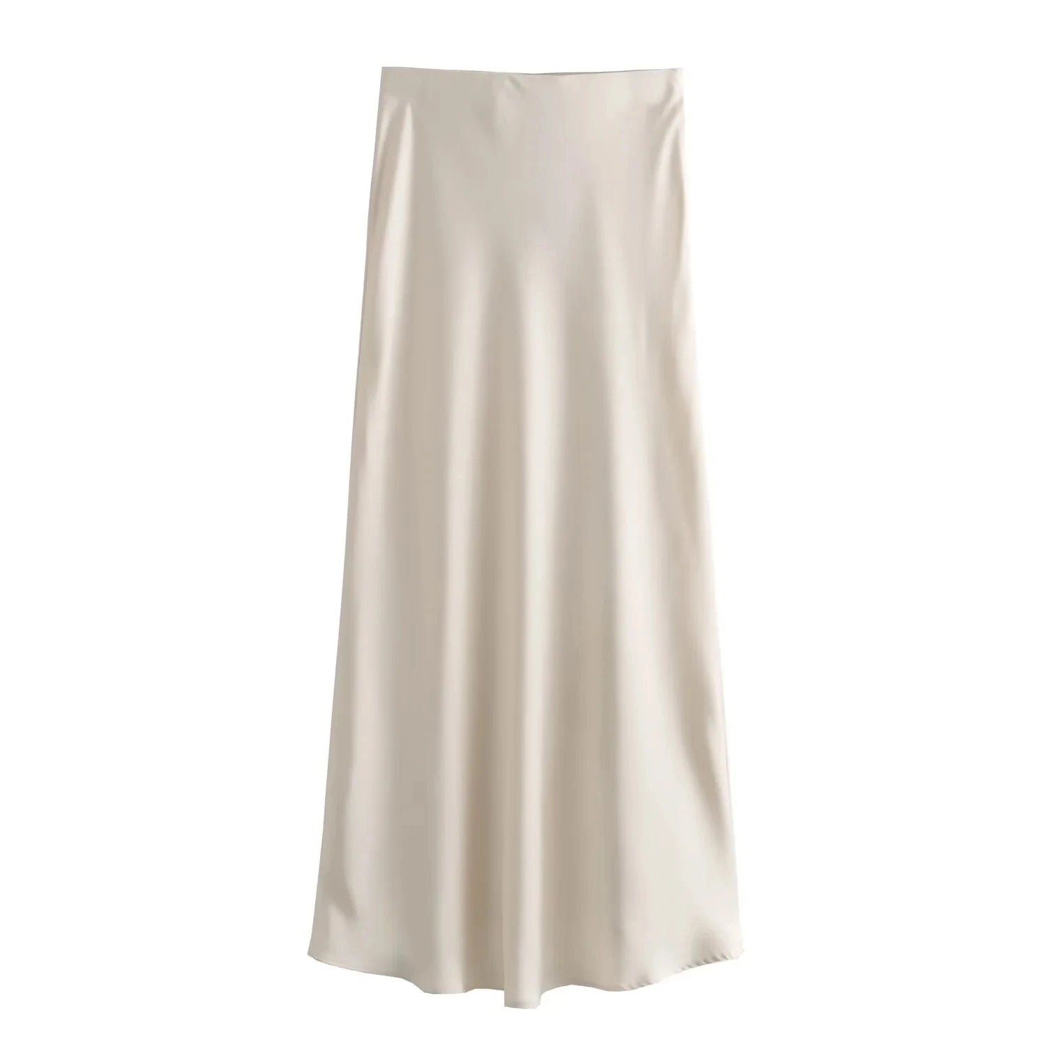 Long Skirt Classic Satin