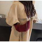 Velvet Shoulder Bag